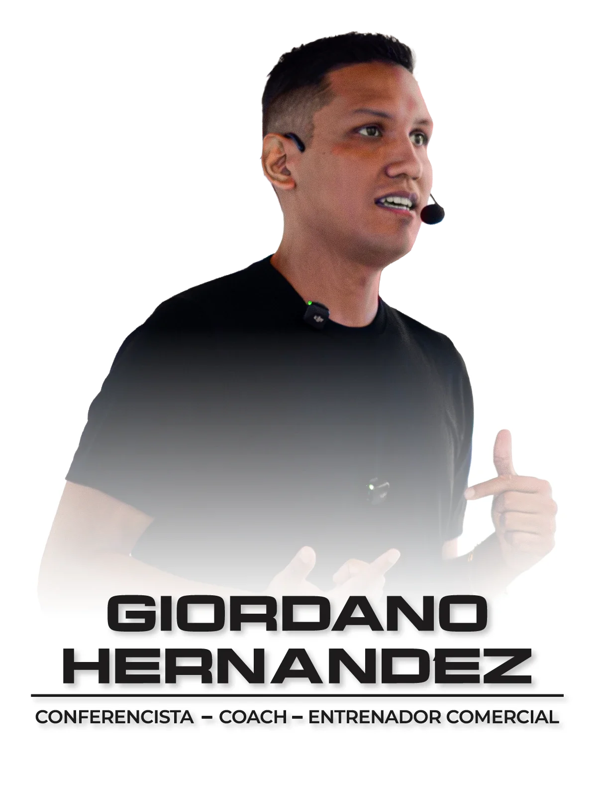 Giordano Hernandez | Conferencista - Coach - Entrenador comercial