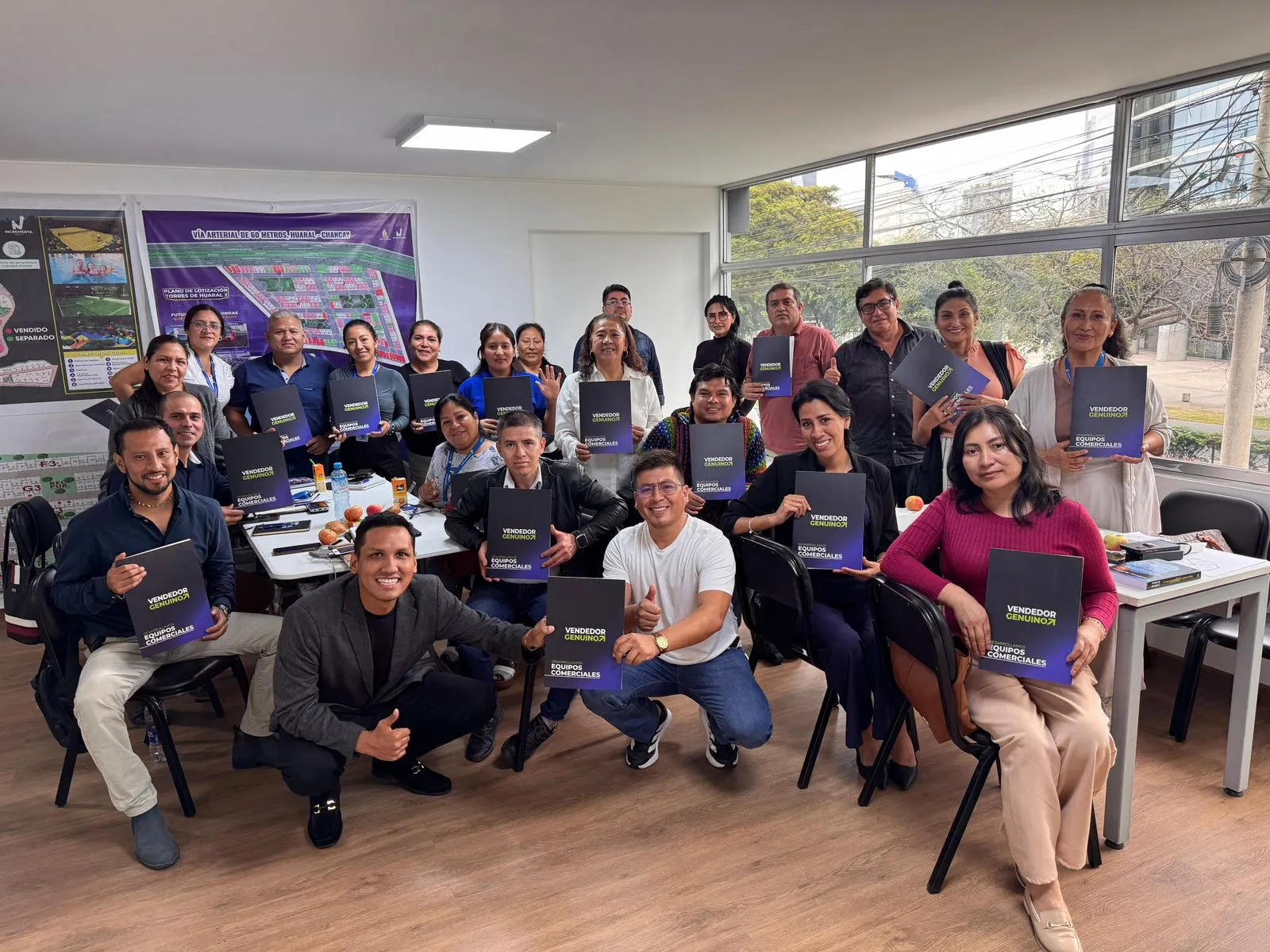 Entrenamiento para equipos comerciales