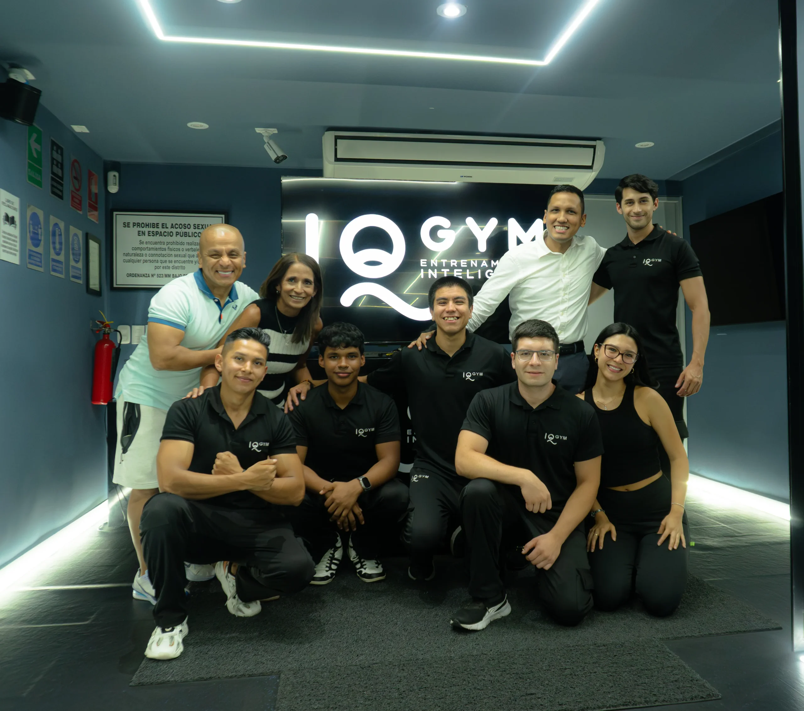 Equipo de ventas en formación